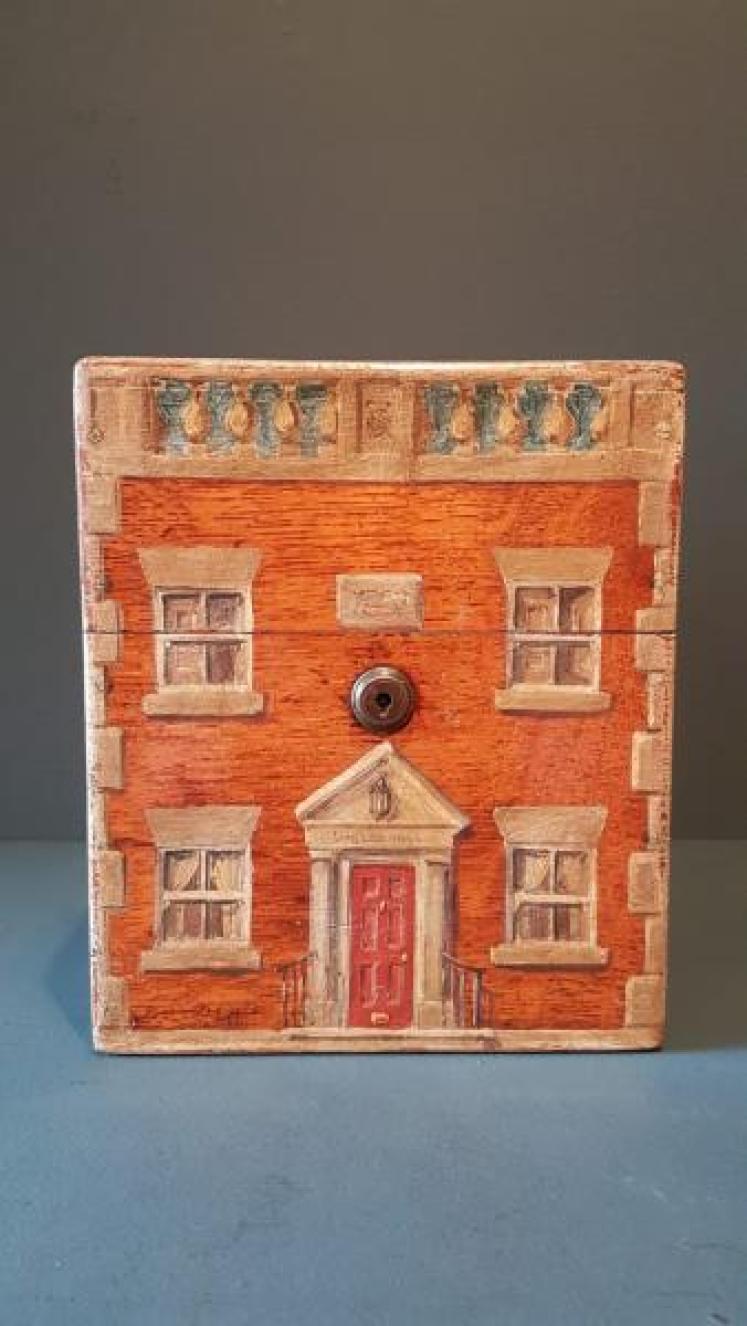 Victorian Country House Oak Spirits Box - Image 7