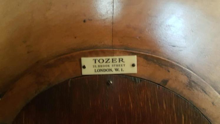 Fine Quality Late Victorian Walnut Cheval Mirror by Tozer - Image 2
