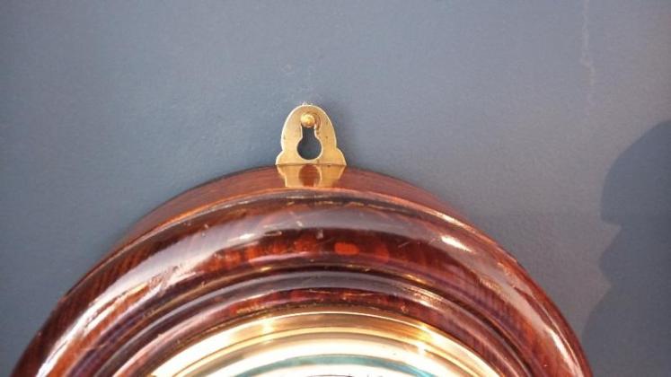 Edwardian Aberdeen Bulkhead Marine Barometer - Image 3