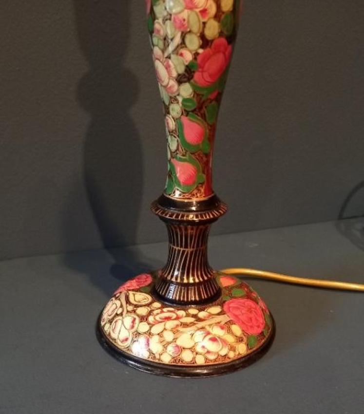 Edwardian Period Kashmiri Table Lamp - Image 2