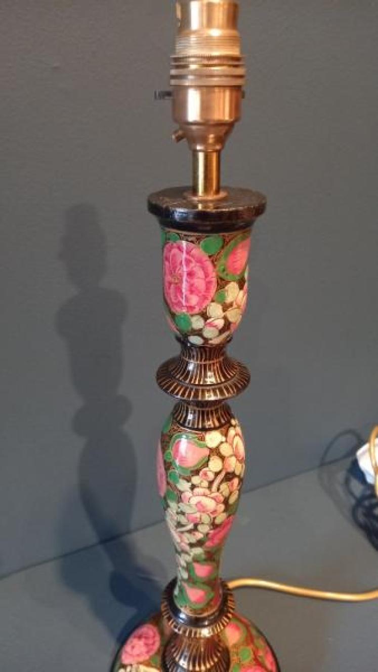 Edwardian Period Kashmiri Table Lamp - Image 3