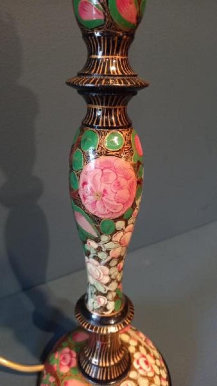Edwardian Period Kashmiri Table Lamp - Image 5