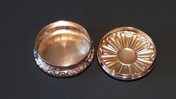 Victorian Silver Sunburst Box - Image 5