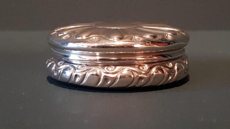 Victorian Silver Sunburst Box - Image 6