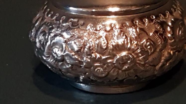 Victorian Silver Ring Pot - Image 6