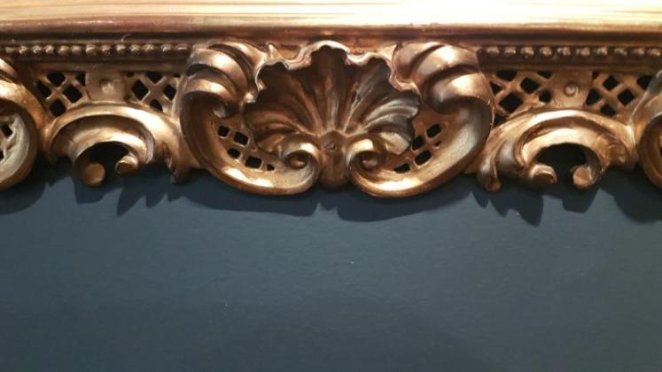Victorian Timber Gilt Florentine Mirror - Image 2