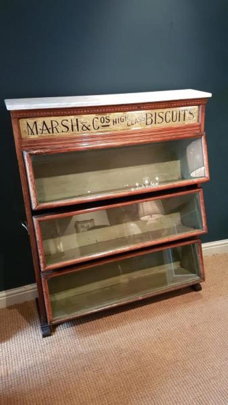 Marsh and Co Belfast Biscuit Cabinet - Image 1