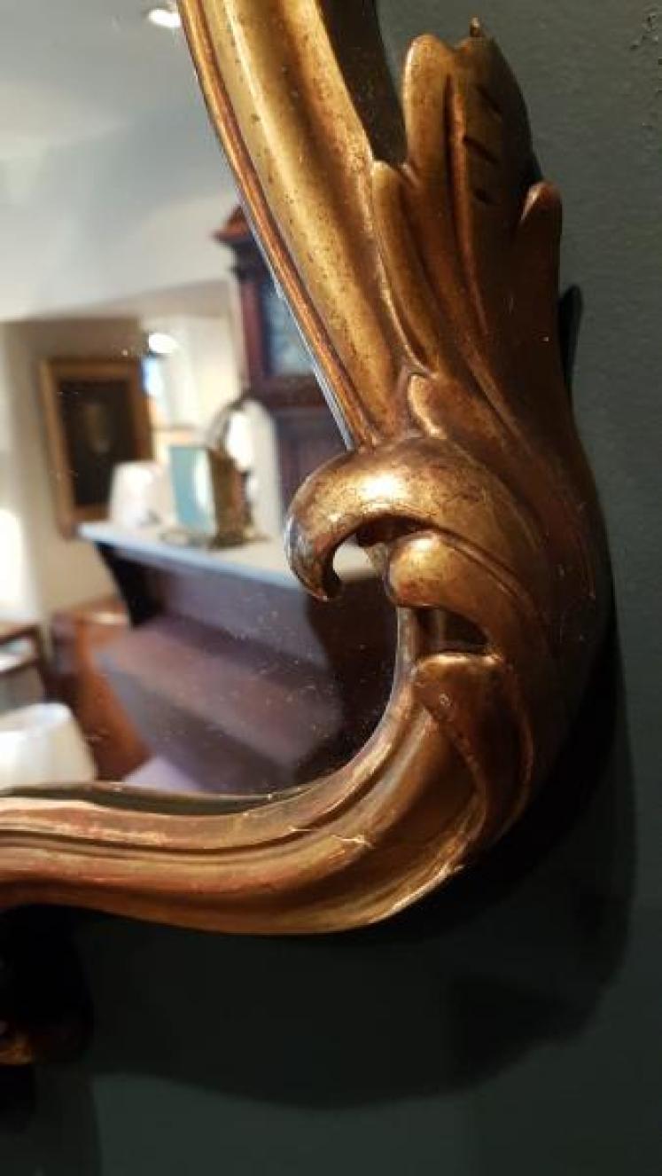 Matching Pair of Victorian Timber Gilt Mirrors - Image 5