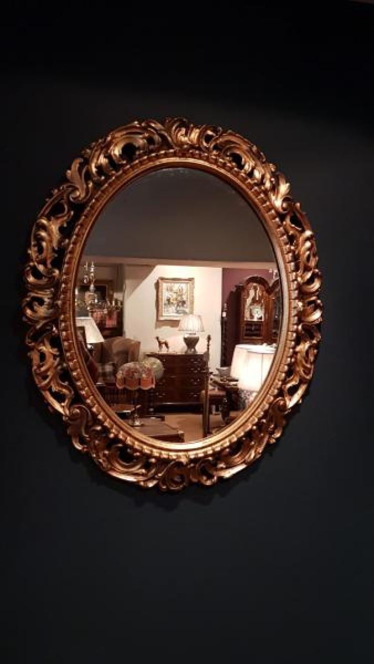 Superb Large Victorian Timber Gilt Mirror - Image 1