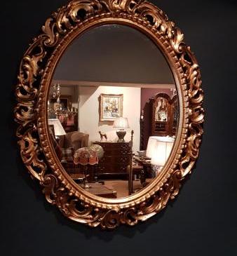 Superb Large Victorian Timber Gilt Mirror