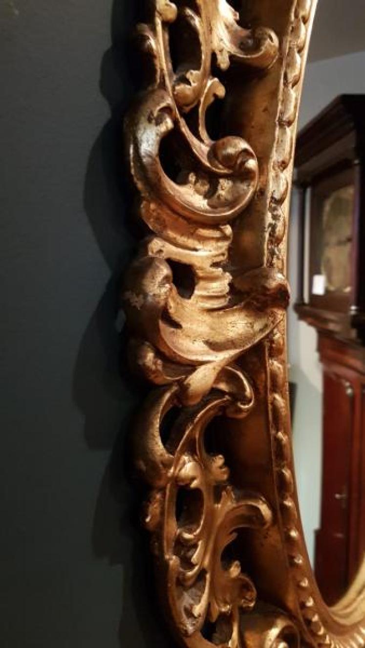 Superb Large Victorian Timber Gilt Mirror - Image 3