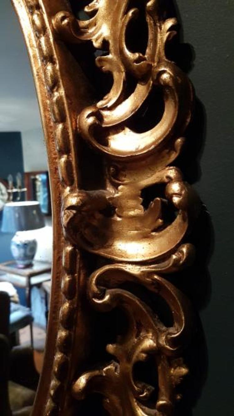 Superb Large Victorian Timber Gilt Mirror - Image 4