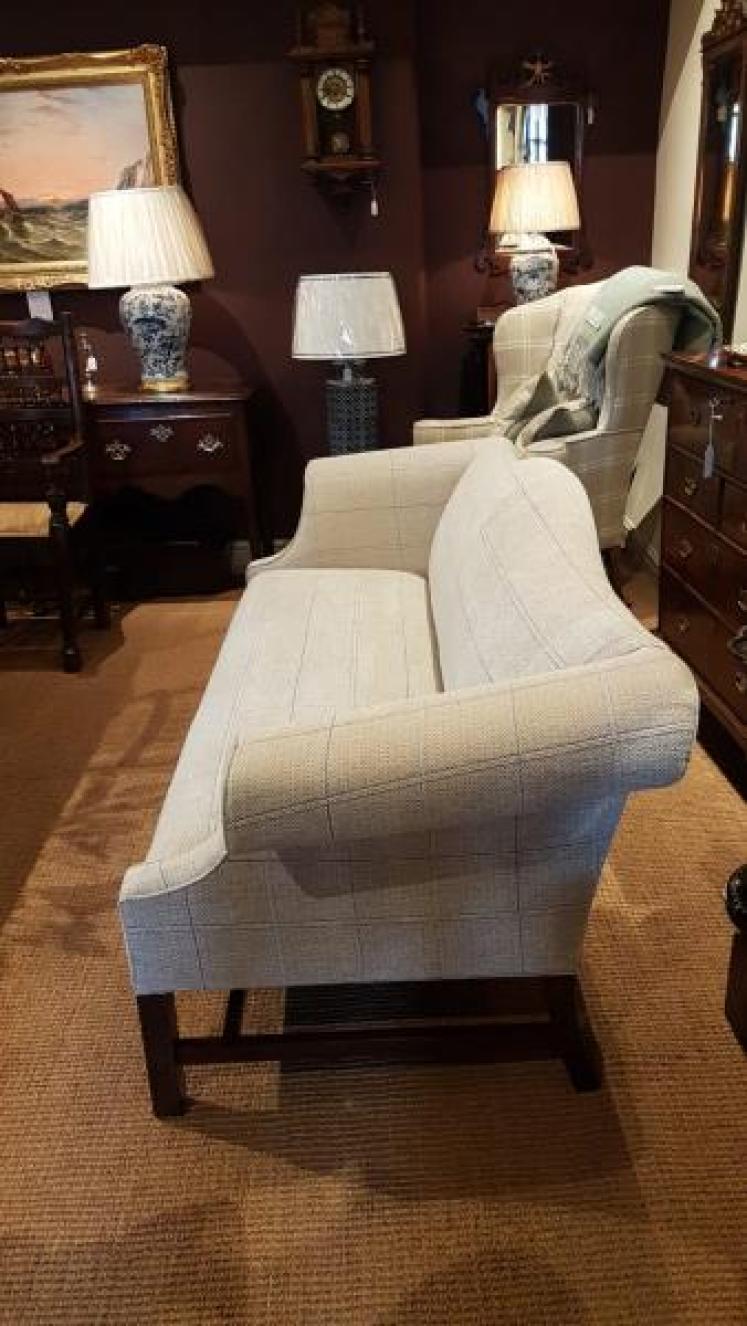 Chippendale Revival Hump Back Sofa - Image 2