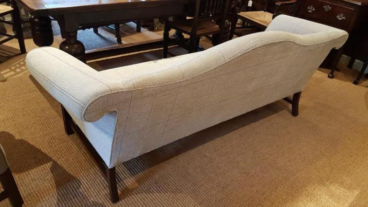 Chippendale Revival Hump Back Sofa - Image 5