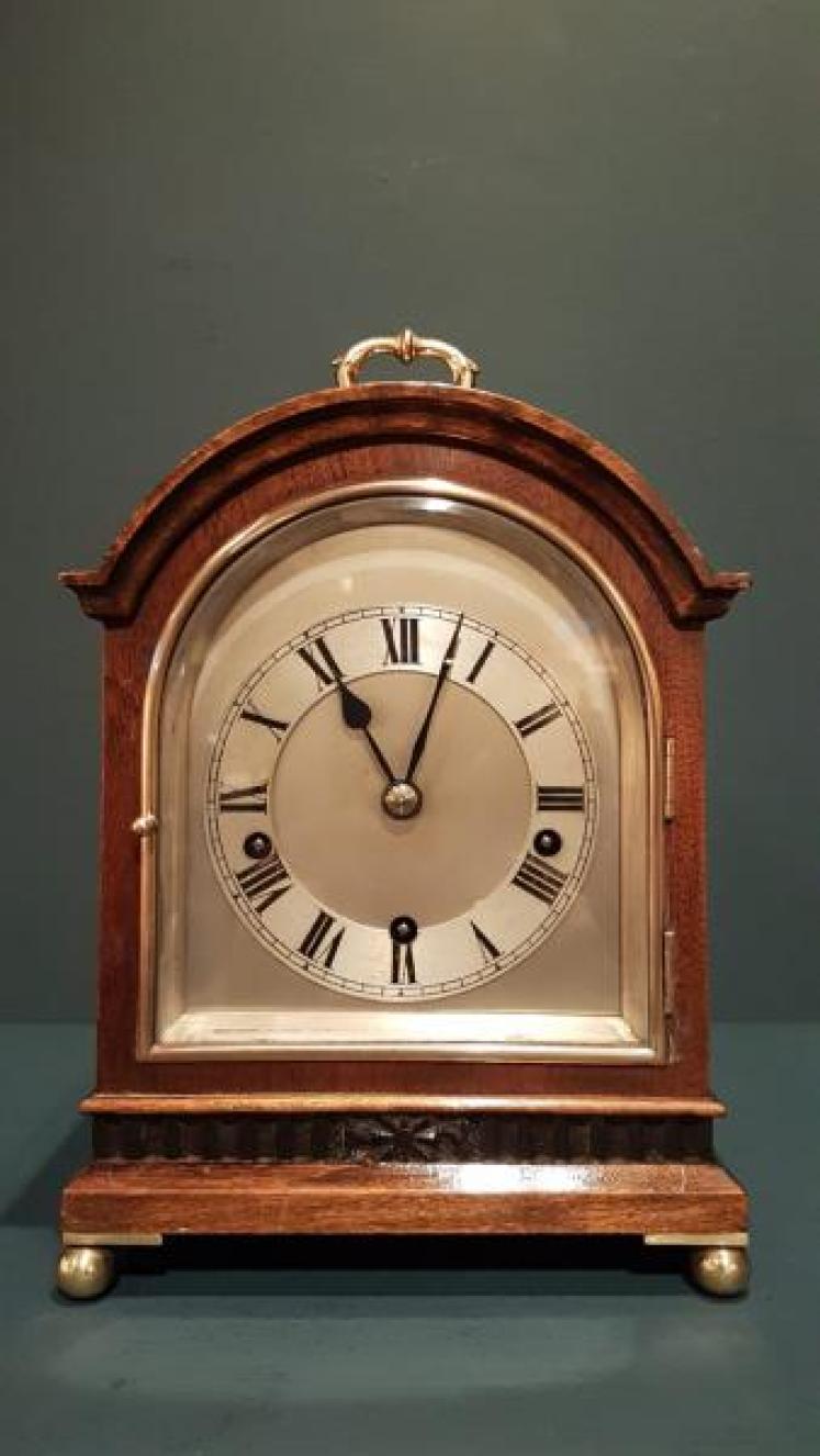 Late Victorian Westminster Chiming Mantel Clock - Image 7