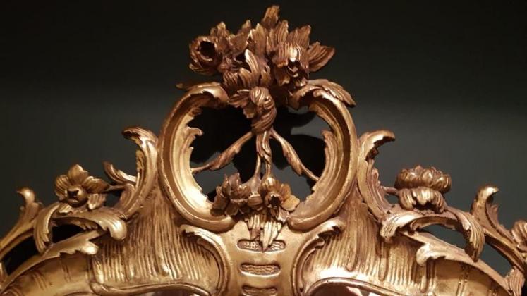 Late Victorian Plaster Gilt Mirror - Image 3