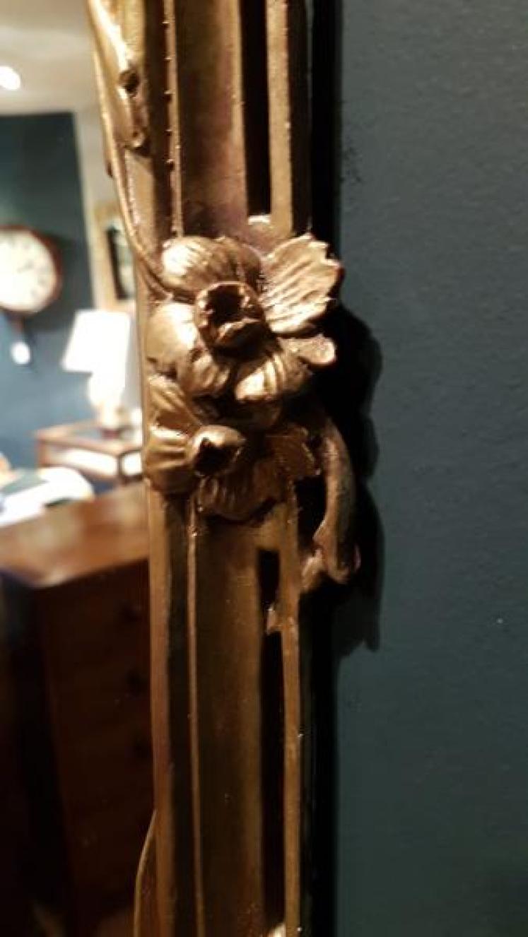 Late Victorian Plaster Gilt Mirror - Image 4