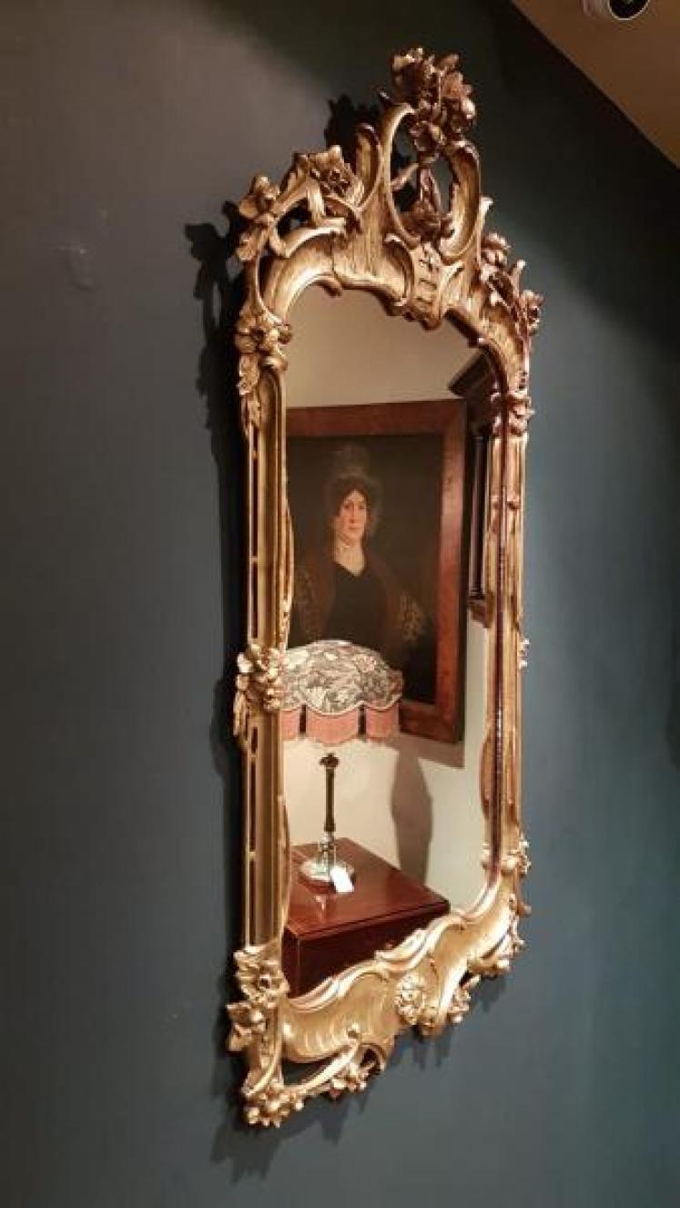Late Victorian Plaster Gilt Mirror - Image 6