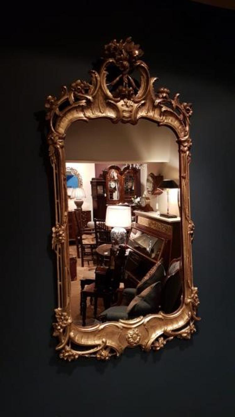 Late Victorian Plaster Gilt Mirror - Image 7