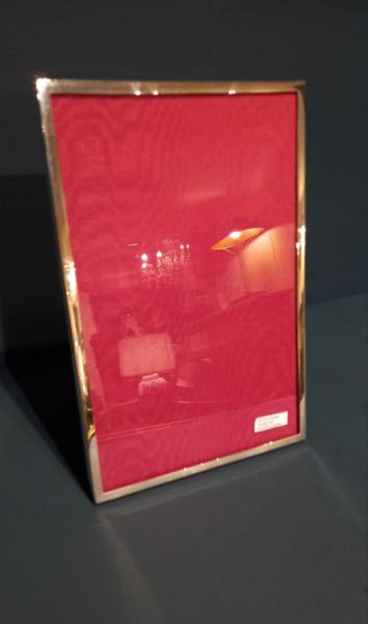 Large George V Silver Photo Frame - Image 1