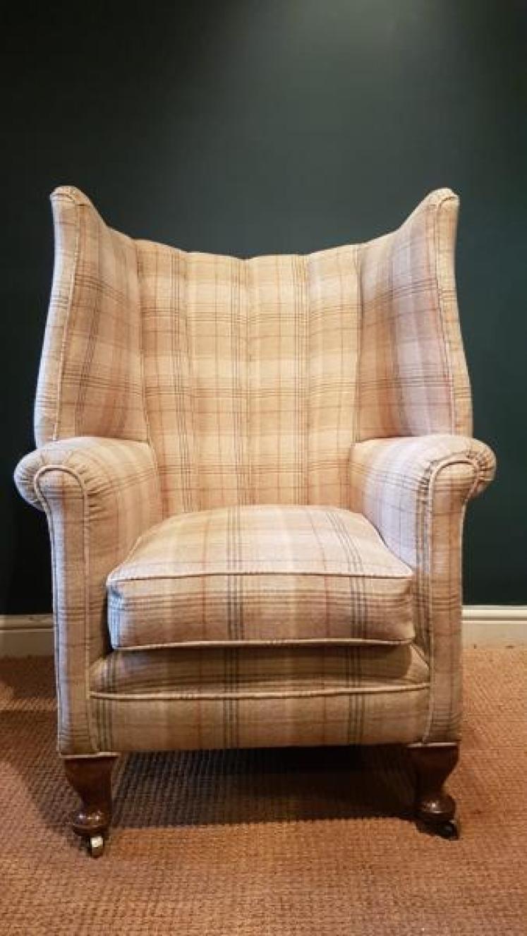 Victorian Barrel Back Arm Chair - Image 4