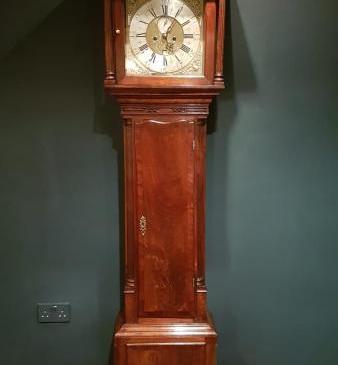 Fine 8 Day Walnut Longcase Clock by Burton of Kendal