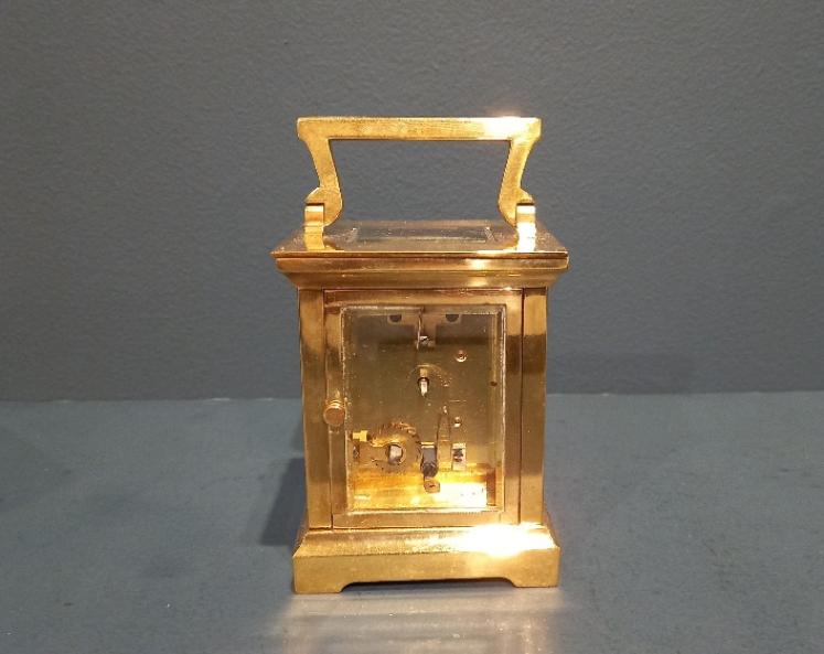 Fine 19th Century French Carriage Clock in Case - Image 4