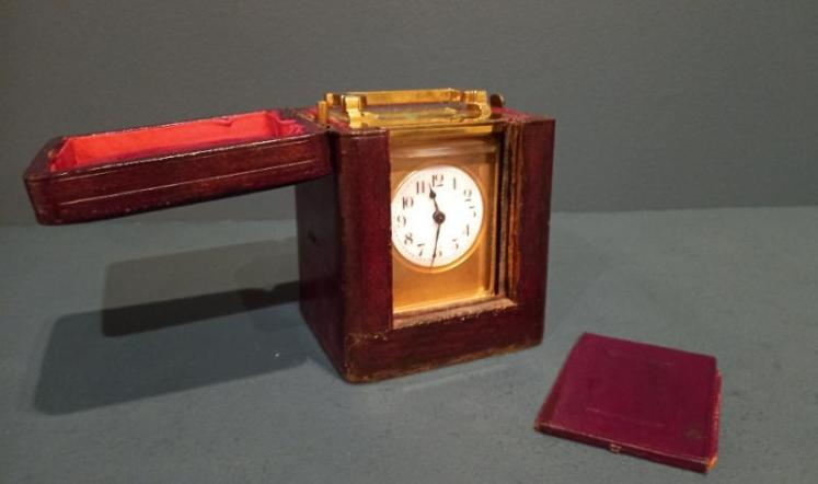 Fine 19th Century French Carriage Clock in Case - Image 7