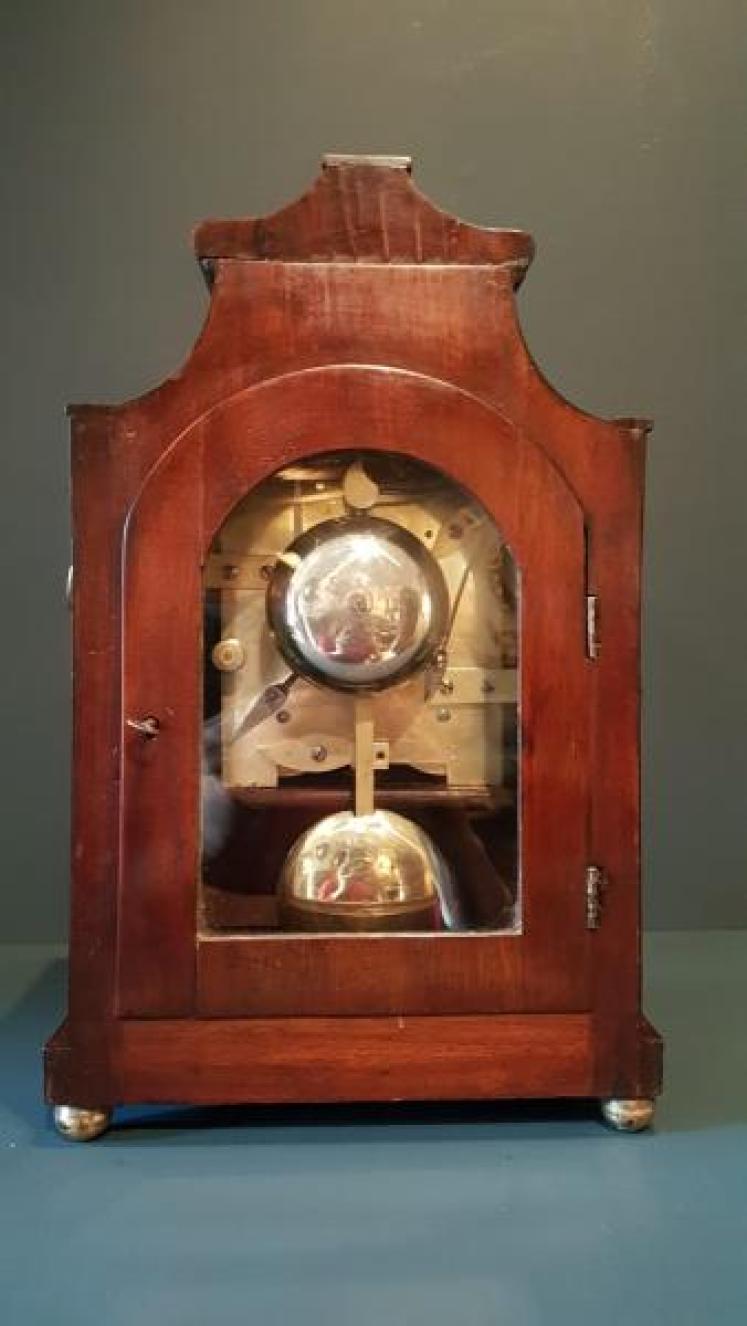 William IV Rosewood Double Fusee Bracket Clock - Image 3
