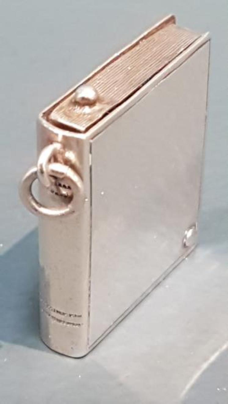 Fine Quality George V Silver Book Stamp Case - Image 4