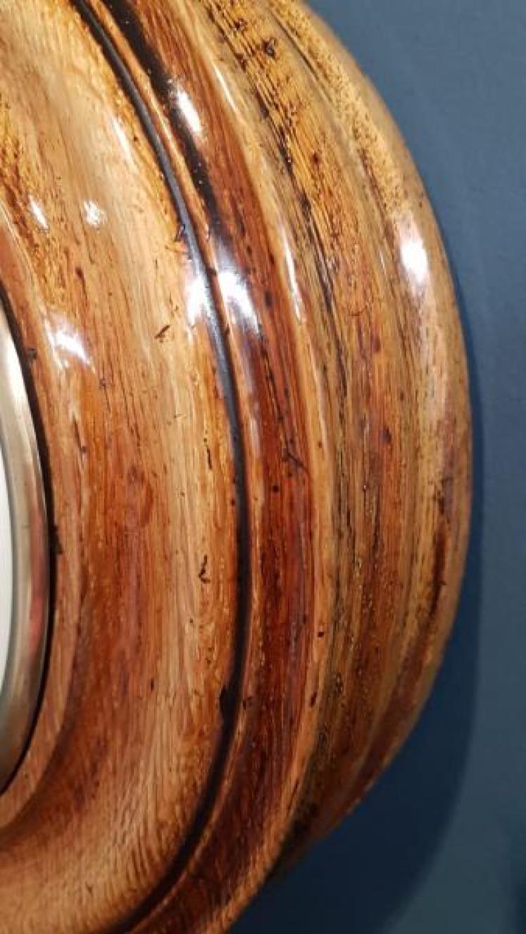 Early Oak Cased Ships Barometer - Image 2