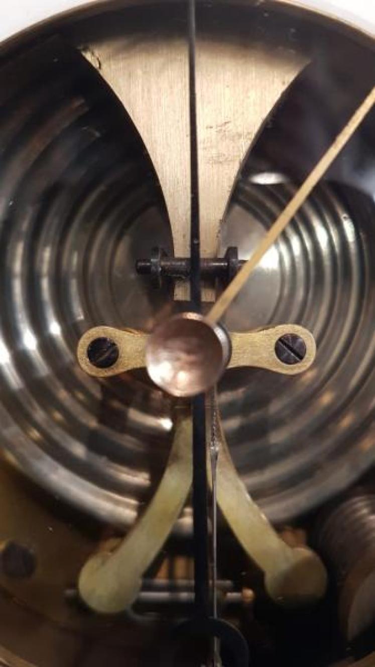 Early Oak Cased Ships Barometer - Image 4