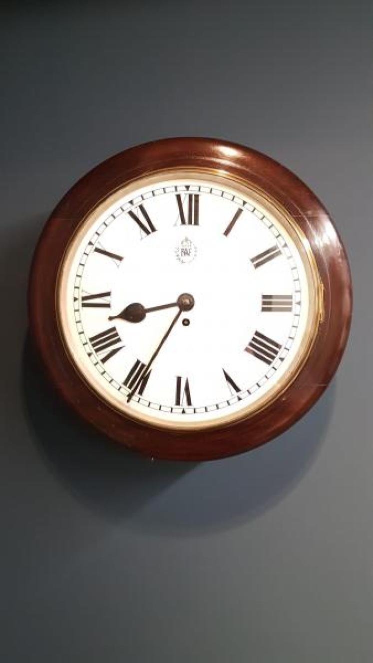 1941 RAF Fusee Wall Clock by Elliott - Image 1