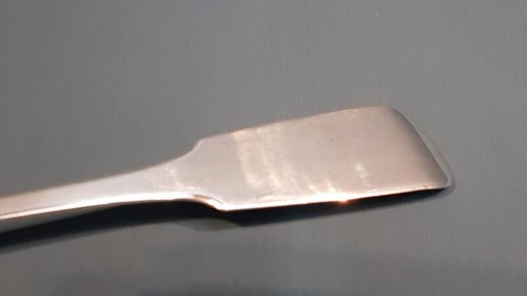 Georgian Exeter Silver Rat Tail Hash Spoon - Image 7