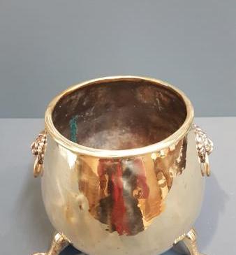 Victorian Brass Planter