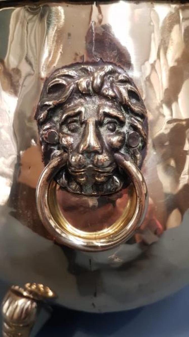 Victorian Brass Planter - Image 2