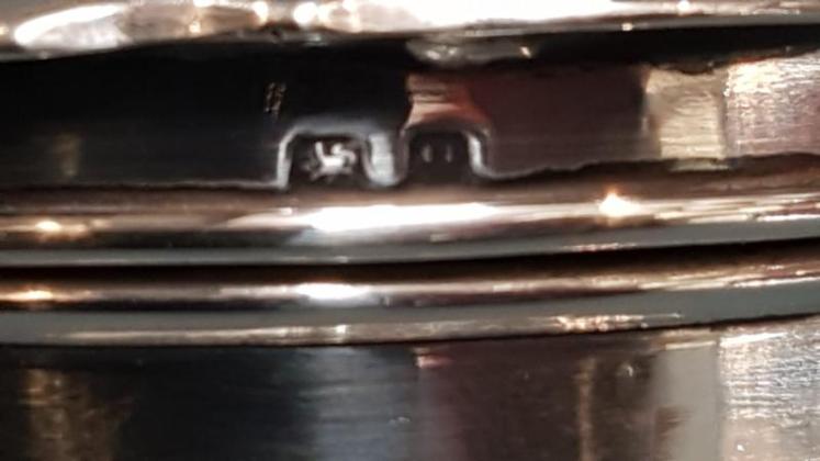 George V Silver Ring Box - Image 2