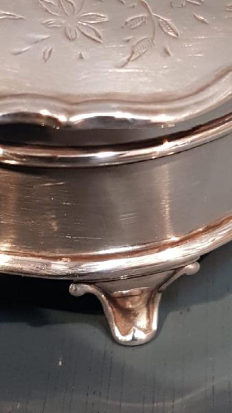George V Silver Ring Box - Image 6