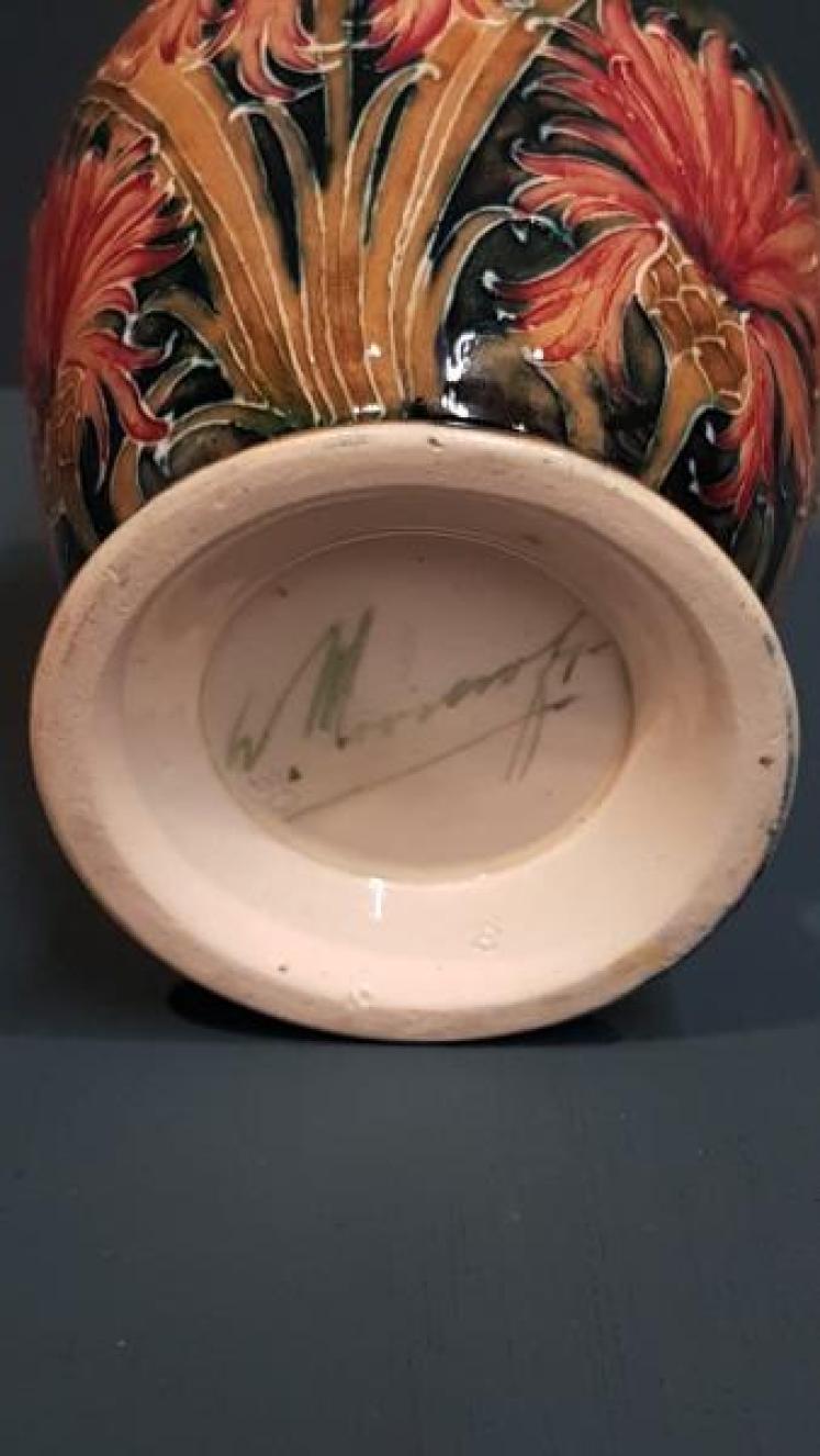 Superb Moorcroft Cornflower Vase - Image 2
