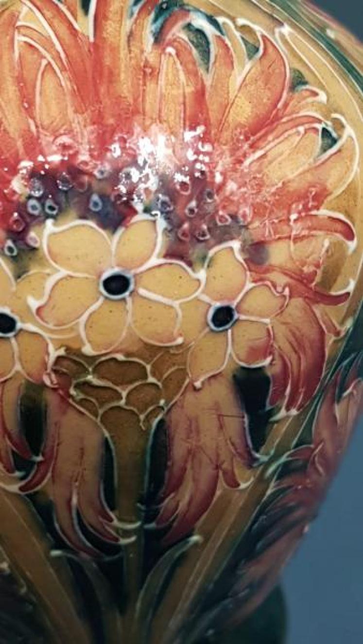 Superb Moorcroft Cornflower Vase - Image 3