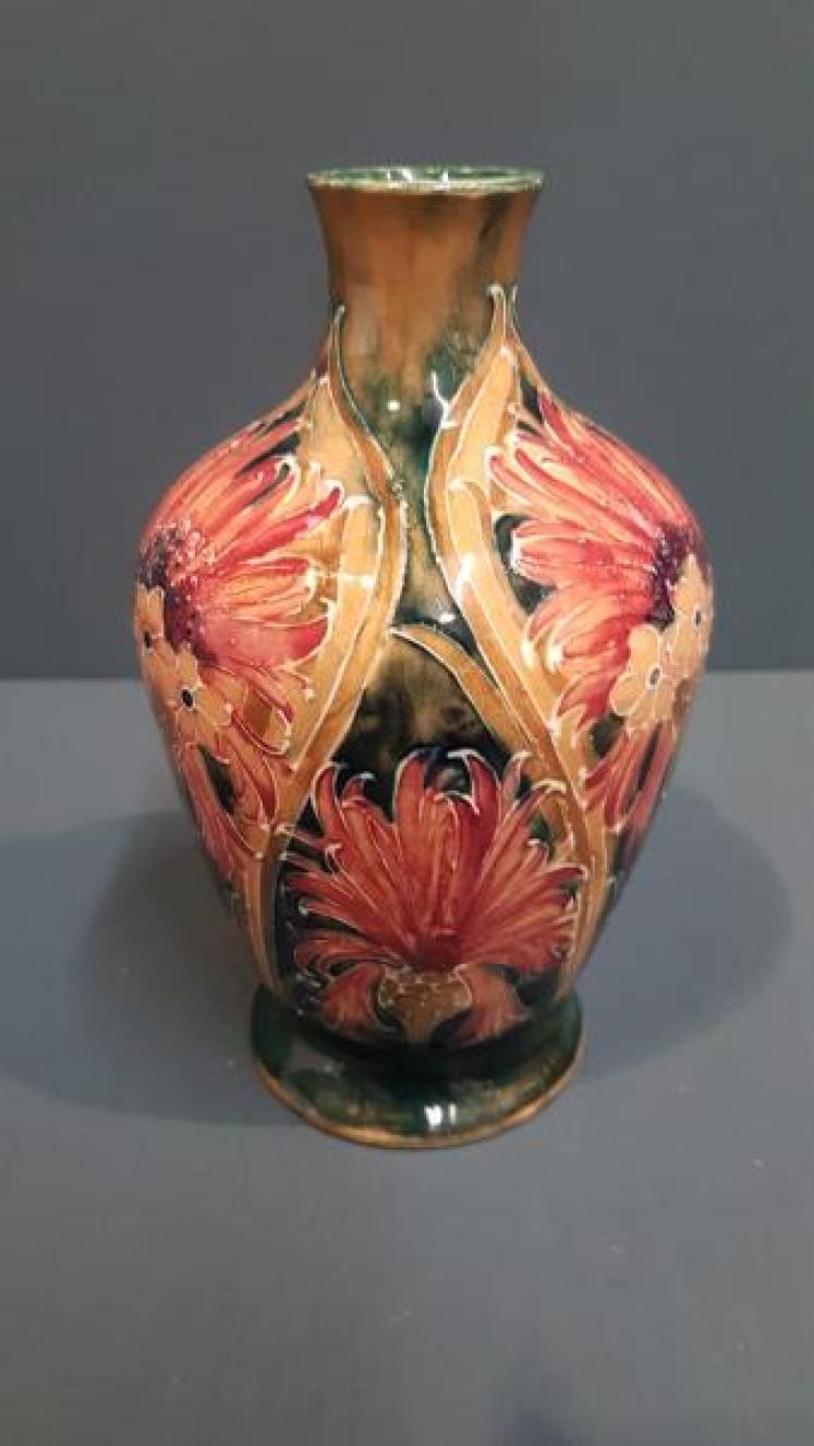 Superb Moorcroft Cornflower Vase - Image 6