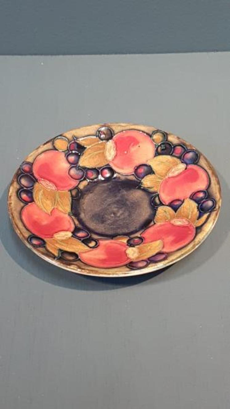 Moorcroft Coffee Cup and Saucer - Image 4