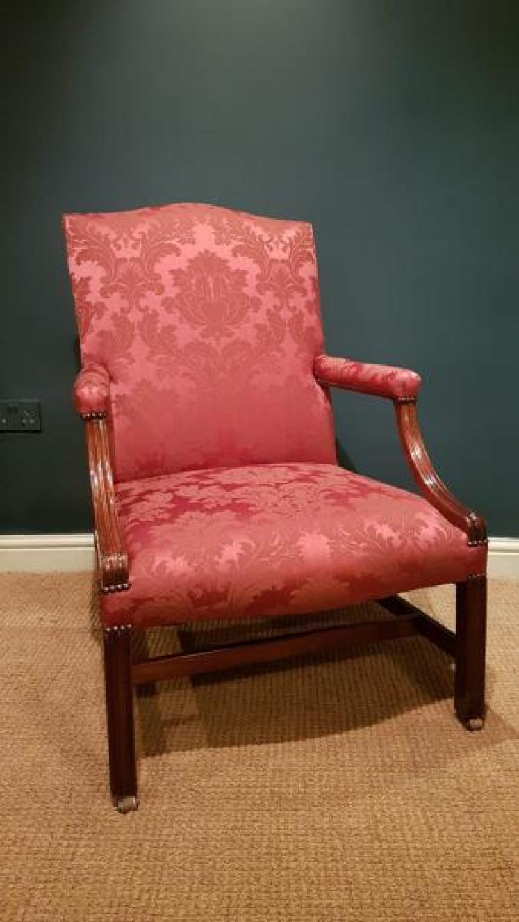 George III Gainsborough Chair - Image 1