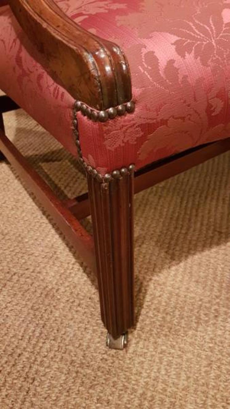 George III Gainsborough Chair - Image 4