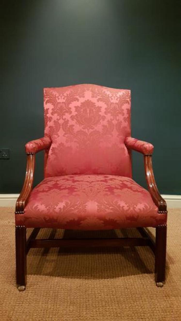 George III Gainsborough Chair - Image 7