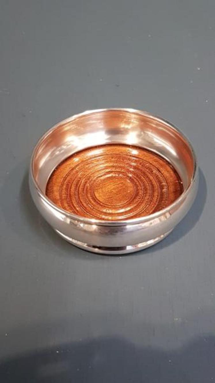 Silver Glass Coaster - Image 1