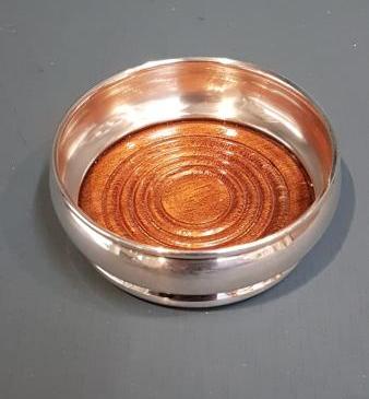 Silver Glass Coaster