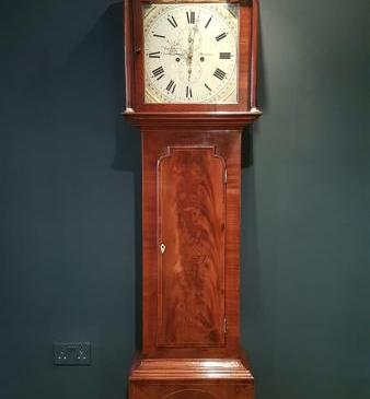Small George III Scottish 8 Day Longcase Clock