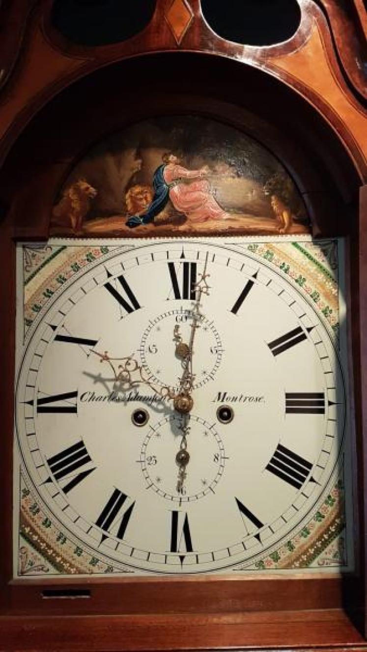 Small George III Scottish 8 Day Longcase Clock - Image 3