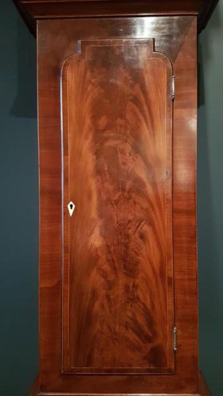 Small George III Scottish 8 Day Longcase Clock - Image 5